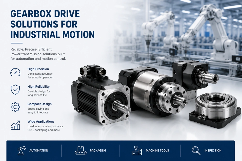 gearbox drive applications in automation