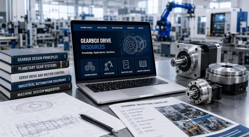 gearbox drive resources for industrial motion systems