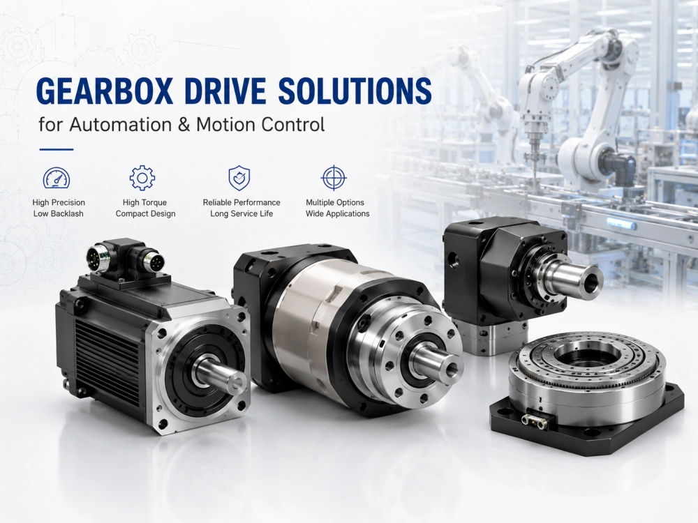 gearbox drive for automation and motion control