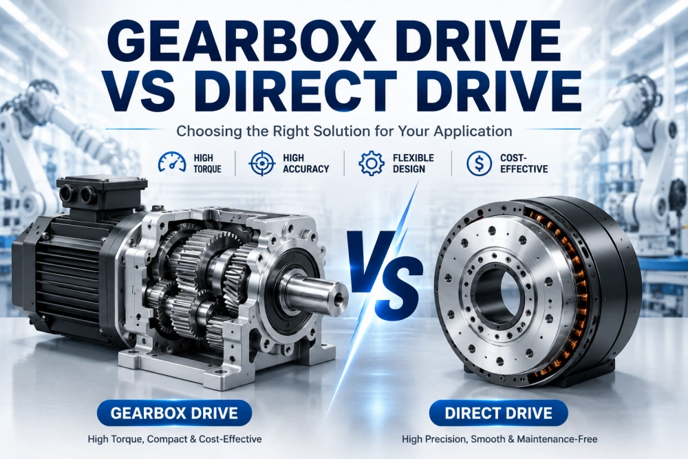 gearbox drive vs direct drive industrial motion