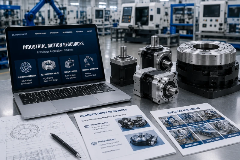 industrial motion control resource links