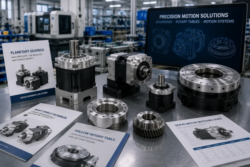 planetary gearbox and hollow rotary table resources